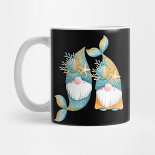 Cute Mermaid Gnomes Mermaid Birthday Mermaid Life Mug